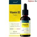 Vitamin D3 Flüssig 1000 I.E. pro Tropfen, 50ml, MCT-Öl, Vegetarisch