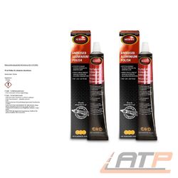 AUTOSOL® 2x 75 ml POLITUR FÜR ELOXIERTES ALUMINIUM METALLPOLITUR SPEZIALREINIGERDie Nr.1* für Autoteile: Top-Preis-Leistungs-Verhältnis