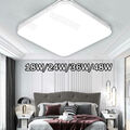 LED Deckenlampe Ultraflach Panel Deckenleuchte Wohn Schlafzimmer Küche Flur IP44