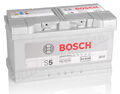 BOSCH 85 Ah Autobatterie S5 010 12V 85Ah Batterie ETN 585200080 NEU