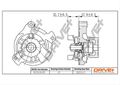 Wasserpumpe Motorkühlung Dr!ve+ DP2310.10.097 für VW TRANSPORTER T4 70A 70H 7DA