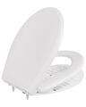 Oval Toilettendeckel mit absenkautomatik antibakteriell weiß  WC Sitz Universal