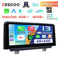 10.25" Android 14 Autoradio CarPlay 64G GPS Navi für BMW F30 F31 F32 F33 F36 NBT