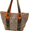 Celine Tote Bag Handtasche Macadam Canvas Damen Taschen Designer Vintage