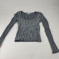 Zara Trafaluc Damen Pullover S Grau