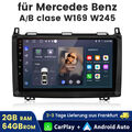 Navigation Autoradio GPS Für Mercedes Benz B V A-Class W169 W245 W639 W447 Vito