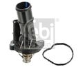 FEBI BILSTEIN Thermostat Kühlmittel 106075 für FORD VOLVO FIESTA mit Gehäuse MAX