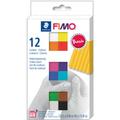 Staedtler Modelliermasse Fimo Soft Fashion Mehrfarbig 8023 C12-5 (4007817053447)