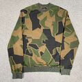 Fred Perry x Arktis Sweatshirt Herren XS Extra Small Camouflage Pullover Camouflage