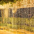 3x3m Lichternetz 300 LED Lichterkette Lichtervorhang Garten Deko Innen Außen