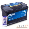 EXIDE AUTOBATTERIE 12V 74Ah STARTERBATTERIE 680A EB740 EXCELL+BATTERIE POL FETT