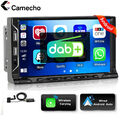 DAB+ Carplay 1+32G Android 13 Doppel 2DIN Autoradio GPS NAVI WIFI RDS 6*USB