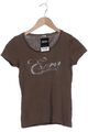 Esprit T-Shirt Damen Shirt Kurzärmliges Oberteil Gr. S Baumwolle Braun #4r07zmb