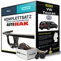 Für VW Touran Typ 1T1,1T2,1T3 Anhängerkupplung starr +eSatz 13pol 03-06 AHK