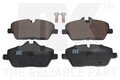 NK Bremsbelagsatz Scheibenbremse 221529 für BMW MINI 2er Active Tourer F45 214