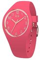 Ice-Watch ICE 015331 Glam colour Raspberry Small Damenuhr neu Silikon rosa K27