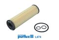 PURFLUX Ölfilter L474 Filtereinsatz für MERCEDES KLASSE W204 C204 W212 A207 S204