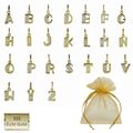 Buchstabe Ketten Anhänger 333 Gold Goldschmuck Damen Herren Kinder Schmuck Neu💎