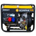 8 kVA PRO DIESEL 230 & 400V  NOT-STROMAGGREGAT STROMERZEUGER 8000LE-T