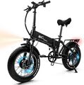 E Bike 1500W Elektrofahrrad 20 Zoll E Mountainbike 48V 18AH Akku Moped ebike