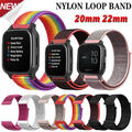 DE Sport Nylon Loop Armband für Garmin Venu 2 Plus SQ Vivoactive 3 4 255 265 745