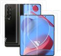 Samsung Galaxy Z Fold 5 360° Hydrogel 3D Panzerfolie Cover Display Schutz Folie