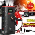 Auto KFZ Starthilfe 28000mAh 1000A Jump Starter Ladegerät Booster Powerbank 2024