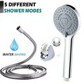 Duschkopf Handbrause Duschbrause mit 5 Funktionen Brausekopf für Dusche Bad
