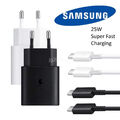 Original Samsung 25W Super Schnellladegerät Netzteil USB-C Galaxy A54 S22 S23 +