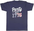 Party Like It's 1776 American Independence Day Herren Unisex T-Shirt Geschenk