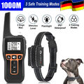 Hund Training Ausbildung Erziehungshalsband Fernbedienung Ton Vibration Schock