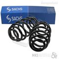 2 x SACHS FAHRWERKSFEDER SPIRALFEDER SET VORNE VW SKODA 3858913