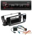 Kenwood MP3 CD USB Bluetooth DAB Autoradio für Seat Ibiza ab 08 Klavierlack schw