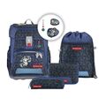 Step by Step CLOUD Schulranzen-Set Schultasche Star Astronaut Cosmo, 5-teilig