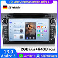 Für Opel Corsa C D Astra H Zafira B Carplay Android13 GPS NAVI USB DAB Autoradio