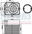 NISSENS (90655) Ölkühler, Motoröl für AUDI FORD SEAT SKODA VW