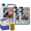 Motoröl 5W30 LIQUI MOLY Leichtlauf Special Tec Ll 9L+MAHLE Ölfilter