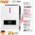 PowMr 6.2KW 48V Solar Hybrid Inverter Reine Sinus Welle MPPT 120A Ladegerät