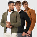 Indicode Sweatjacke Mit Stehkragen Sweatshirt Cardigan Strick Pullover Herren