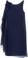 Naf Naf  Damen Kleid Gr. M, 38, Robe Kleid Tunika Dress Blau Bluse  Neu 