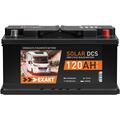 Solarbatterie 120Ah 12V EXAKT DCS Wohnmobil Versorgung Boot Solar Batterie 100Ah