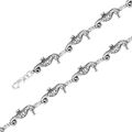 Seepferdchen .925 Sterlingsilber Link Armband By Peter Stone Fein Strand Schmuck