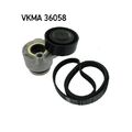 1x Keilrippenriemensatz SKF VKMA 36058 passend für MG NISSAN OPEL RENAULT