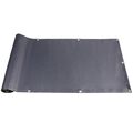 Sichtschutzblende PVC Zaunblende Balkonbespannung 0,9x6m Seil Windschutz Plane