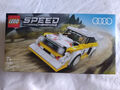 LEGO SPEED CHAMPIONS: 1985 Audi Sport quattro S1 (76897) - Siegel intakt