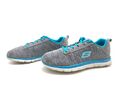 SKECHERS Damen Sneaker Gr. 39 Turnschuhe Schnürschuhe Halbschuhe Komfort Grau