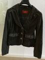 Esprit * Blazer Gr. 34 S * Cord * Anthrazit * figurbetont * fast neu