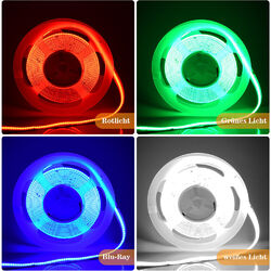 COB LED Streifen RGB/RGBW/RGBWW Stripe Leiste Band wifi dimmbar 5m 10m 12V 24V