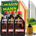 MANN INSPEKTIONSKIT+3x1L CASTROL 5W-30 MOTORÖL passend für OPEL CORSA C 1.3 CDTI