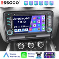 Autoradio Für Audi TT MK2 8J 2006-12 Android 13 2+32G Carplay GPS Navi WiFi KAM+